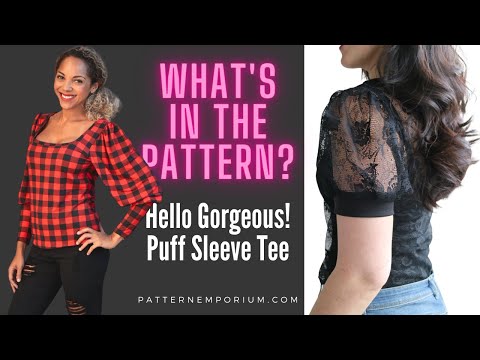 Видео: ЧТО В ВЫКРОЙКЕ | Выкройка топа с рукавами-буфами — Hello Gorgeous