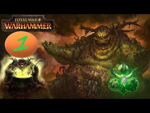 Видео: Total War: Warhammer 3. # 1. Ку'гат, Породитель Чумы. Легенда.