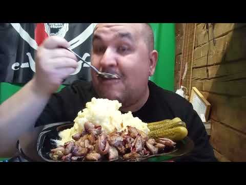Видео: Обжор - саркосцифы с пюре