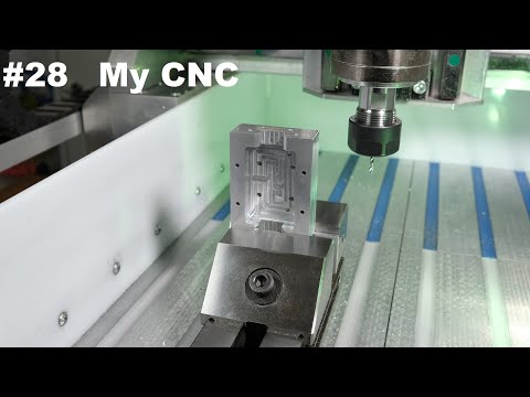 Видео: #28. My CNC - Обработка детали в тисках
