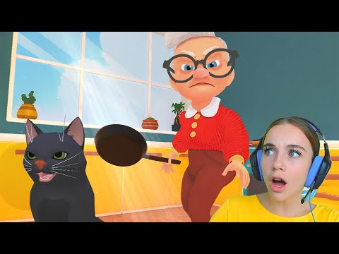 Видео: ПОБЕГ КОТА ОТ БАБУШКИ