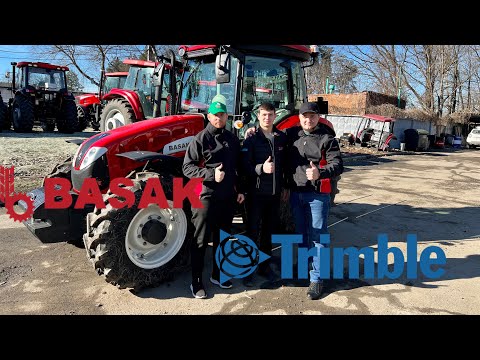 Видео: ❌Чи стає в міжряддя 70см❓#BASAK 2110S з агро навігацією #Trimble - американська підрулька! #YTO #МТЗ