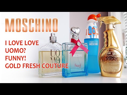 Видео: ✨ Моя колекція парфумів Moschino Funny, Uomo?, Gold Fresh Couture, Cheap and Chic I Love Love