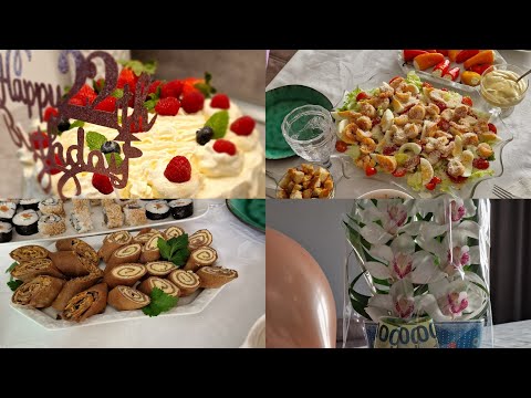 Видео: МЕНЮ НА  ПРАЗДНИЧНЫЙ СТОЛ  . ДЕНЬ РОЖДЕНИЯ.