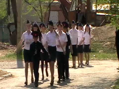 Видео: Школа - интернат №8 г. Волгоград  Парад казачат