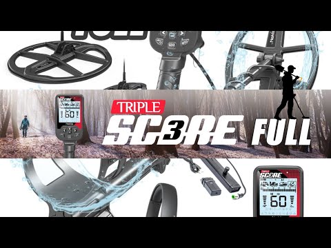 Видео: Металошукач Score 3 – Максимальна комплектація! Три котушки, навушники, павербанк. #хобі