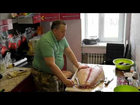 Видео: Как закоптить палтус. холодное копчение
