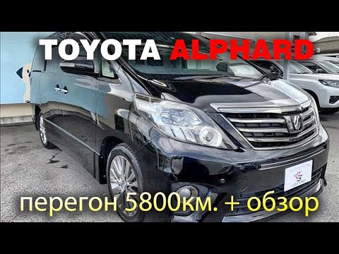 Видео: TOYOTA ALPHARD, 2011г.,  комплектация: "S", пробег: 120000км., аукционная оценка: 4 балла.