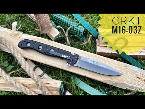 Видео: Нож CRKT M16-03Z сравнительный тест / test