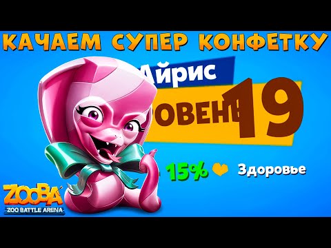 Видео: 19 УРОВЕНЬ - КАРАМЕЛЬНАЯ ЗМЕЯ АЙРИС В ИГРЕ ZOOBA