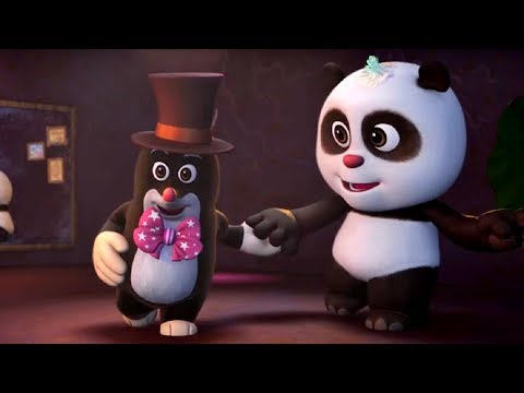Видео: Кротик и Панда - все серии сразу - сборник 1-5 развивающий мультфильм для детей
