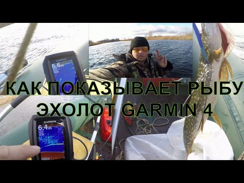 Видео: КАК ПОКАЗЫВАЕТ ЩУКУ ЭХОЛОТ "GARMIN 4" НА ПРАКТИКЕ !