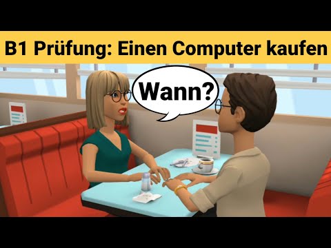 Видео: Устный экзамен по немецкому языку B1 | Планируем что-то вместе/диалог | Разговор Часть 3: Покупка