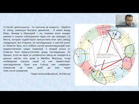 Видео: Качество деятельности. Античная методика в астрологии