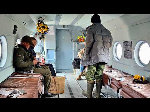 Видео: Ми-8 а/к Дальнереченск Авиа | Рейс Хабаровск – Новокуровка – Победа