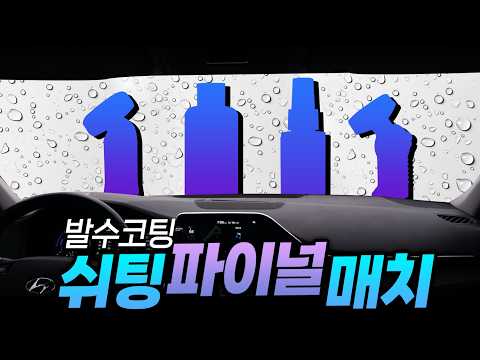 Видео: Лучшие водоотталкивающие покрытия по результатам съёмки