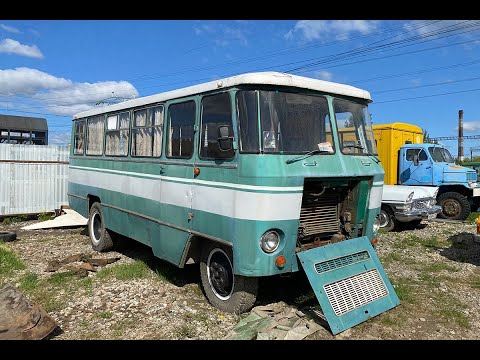 Видео: Манёвры на автобусе Кубань Г1А1-02