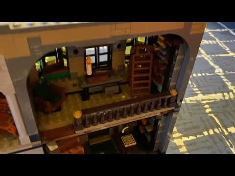 Видео: Обзор и сборка Lego Harry Potter Косой переулок 75978 Часть 1