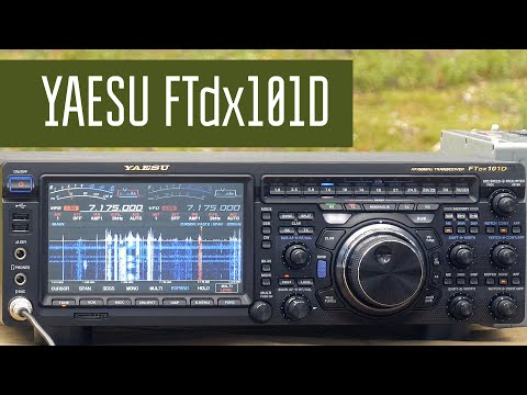 Видео: Yaesu FTdx101D Работа трансивера в полях. Приём разных сигналов. Радиосвязь. Радиолюбители.