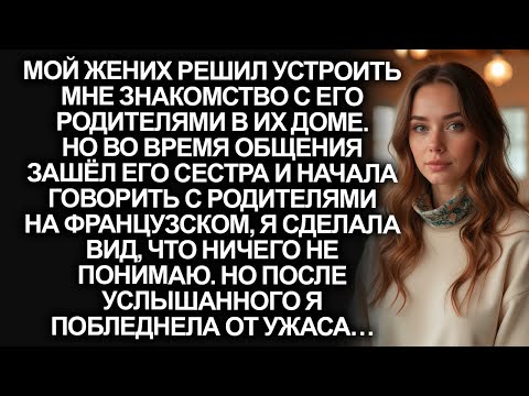 Видео: Во время знакомства с родителями жениха я сделала вид, что не знаю французский, но когда его сестра…