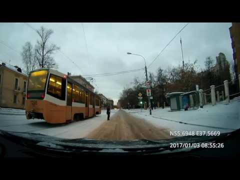 Видео: Moscow city winter driving: Лефортово - Кокошкино - Троицк 03/01/2017 (timelapse 4x)