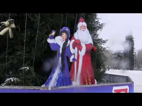 Видео: С Наступающим , Молодечно ! (подборка  зимних кадров , HD)