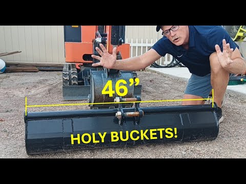 Видео: БОЛЬШОЙ КОВШ Модернизация китайского мини-экскаватора