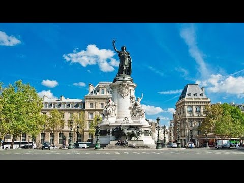 Видео: Площадь Республики в Париже : история и описание 💈