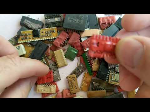 Видео: Безкорпусные КМ конденсаторы #радиодетали #драгметаллы