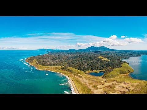 Видео: Остров Кунашир, заповедник "Курильский"