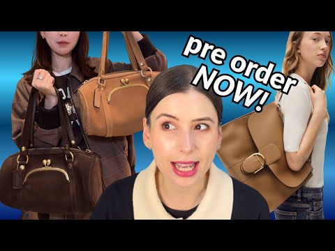 Видео: ГОРЯЧИЕ СУМКИ, КОТОРЫЕ РАСПРОДАЮТСЯ! 🔥 Coach Kisslock Barrel, Delvaux Brillant Tempo, Celine Soft...