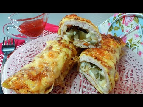 Видео: Бризоль из Фарша в Духовке (Это Очень Вкусно, а Готовить Легко и Просто)