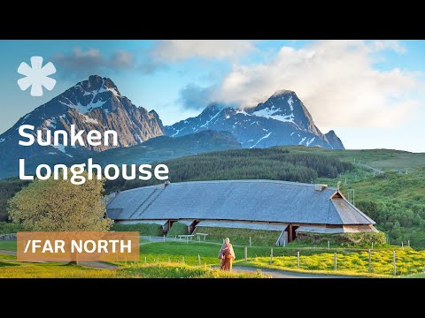 Видео: Длинный дом викингов за Полярным кругом — это защитное полузаглубленное жилище.