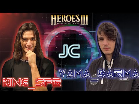 Видео: Геройский обзор. King VS Yama_Darma. Heroes 3. Jebus Cross