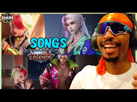 Видео: 🎵🎮 МУЗЫКАЛЬНАЯ РЕАКЦИЯ MLBB ALLSTARS, ЧАСТЬ 1