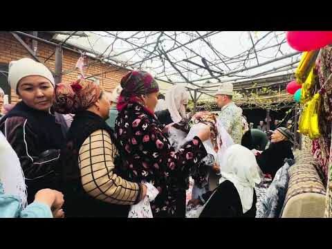 Видео: Кадамжай району Абдусамат айылында Умра тойдо заказда эстелик учун тартылды.