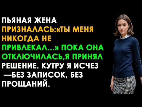 Видео: ЖЕНА ПО ПЬЯНИ: «Я ТЕБЯ НЕ ХОТЕЛА». Я ИСЧЕЗ НАУТРО. | ИСТОРИЯ ПРЕДАТЕЛЬСТВА