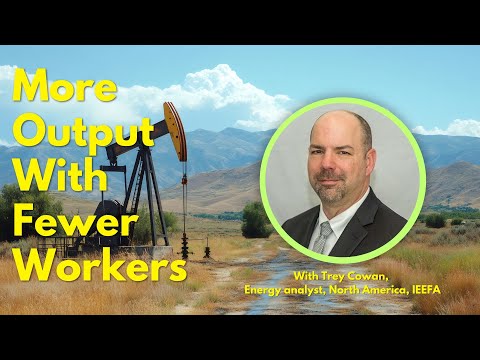 Видео: Рост увольнений на нефтяных месторождениях США на фоне роста производительности труда