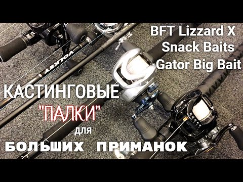 Видео: КАСТИНГОВЫЕ СПИНИНГИ для Big Bait и Jerk Bait.