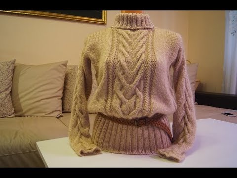 Видео: ГОТОВАЯ РАБОТА МОЙ ЛЮБИМЫЙ СВИТЕРОК.