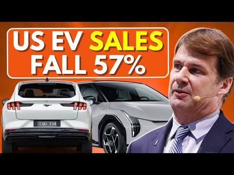 Видео: ПРОДАЖИ ЭЛЕКТРОМОБИЛЕЙ В США ОБВАЛИСЬ НА 57%! Октябрьское похмелье оказалось хуже, чем кто-либо п...