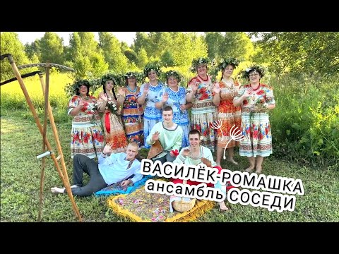 Видео: Василёк- ромашка ансамбль Соседи. с Великий Двор