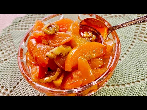 Видео: Сладко от дюли с орехи - как да го сварим лесно, красиво и вкусно, с цели парченца плодове и ядки