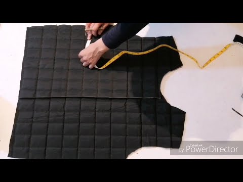Видео: Эркаклар үчүн камзул бичиб тикамиз 50.размерда.Шьём мужской жилет.We sew a men's vest