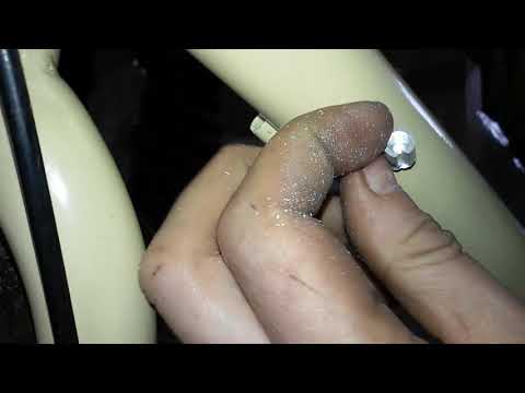 Видео: Упор тросика от велика.