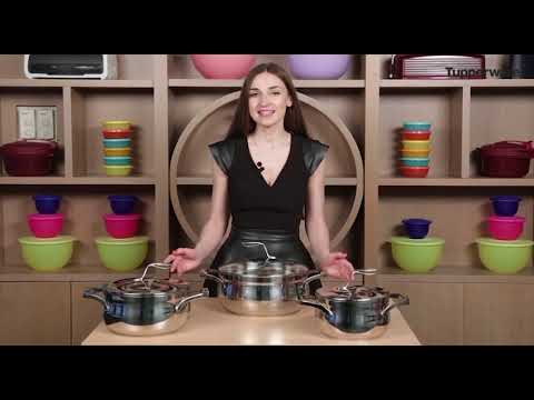 Видео: Коллекция металлической посуды Mastro Tupperware ОБЗОР И РЕЦЕПТЫ