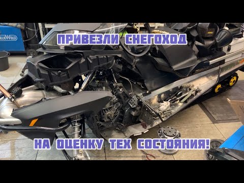 Видео: Привезли снегоход на оценку тех состояния!