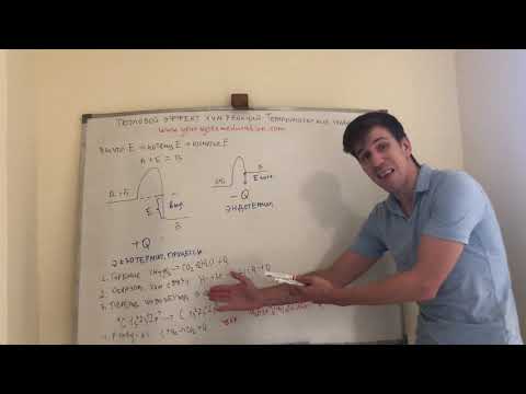 Видео: Тепловой эффект химических реакций. Термохимические уравнения