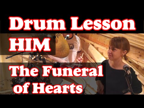 Видео: HIM The Funeral of Hearts Drums Подробный Разбор Партии Ударных Drum lesson Full song