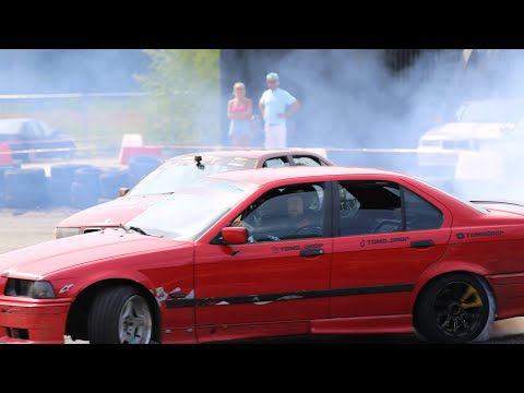 Видео: 2.5 E36 Готовлюсь к гонке? Tandem Drift